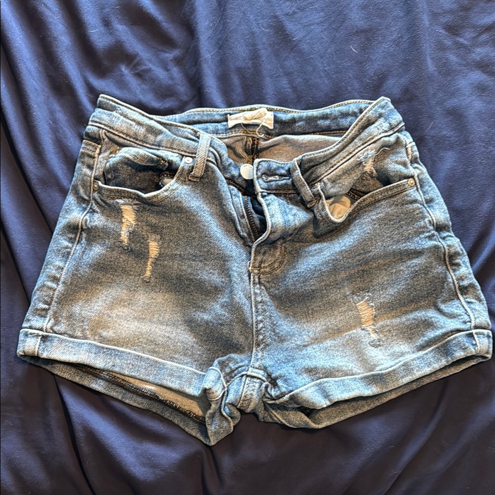 Denim Blue Women's Shorts